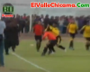 Persigue al árbitro hasta golpearlo en la Copa Perú