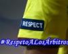 Un jugador no convocado le da una patada al árbitro en Castellón