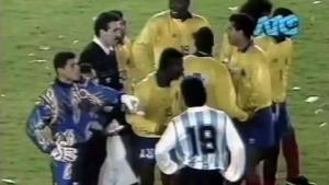 La historia de la frase del árbitro en aquel 0-5 de Colombia a Argentina