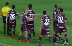 La violenta reacción de un jugador de Lanús en la Libertadores