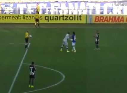 El “fair play” de un atacante de Botafogo ante un error en una cesión