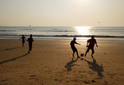 Un árbitro agredido en un torneo de fútbol-playa en La Palma