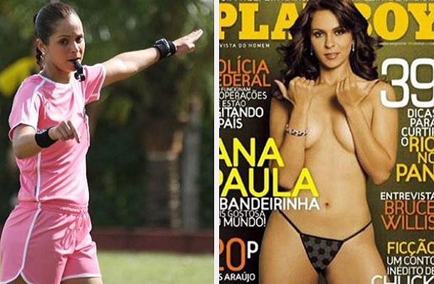 Aquella asistente brasileña que dejó el fútbol por la PlayBoy