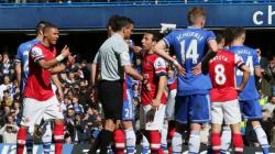 El árbitro del Chelsea-Arsenal expulsó al jugador equivocado