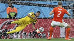 ¿Pudo haber sido gol el primer penalti fallado por Holanda?