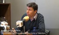 Rubinos Pérez habla del programa de talentos