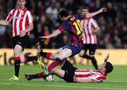 La supuesta vuelta atrás en la ventaja del gol de Messi