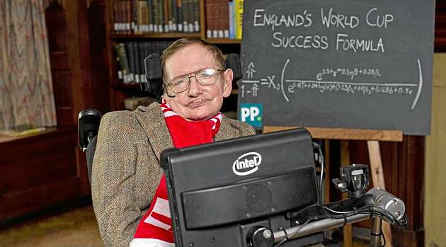 Stephen Hawking pide un árbitro europeo para el Uruguay-Inglaterra
