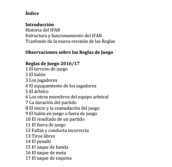 Las nuevas Reglas ya tienen traducción oficial al español