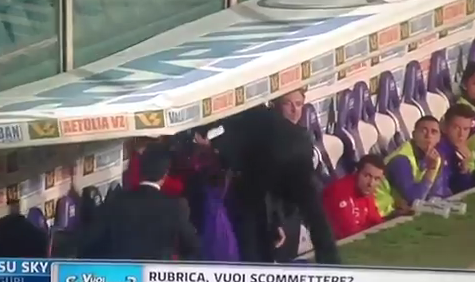 El entrenador de la Fiorentina no admite quejas