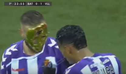 Las máscaras del Valladolid les costaron dos tarjetas