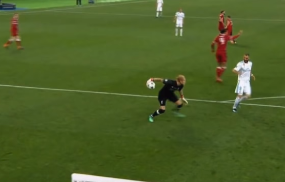 Las dudas sobre el gol de Benzema ante el Liverpool